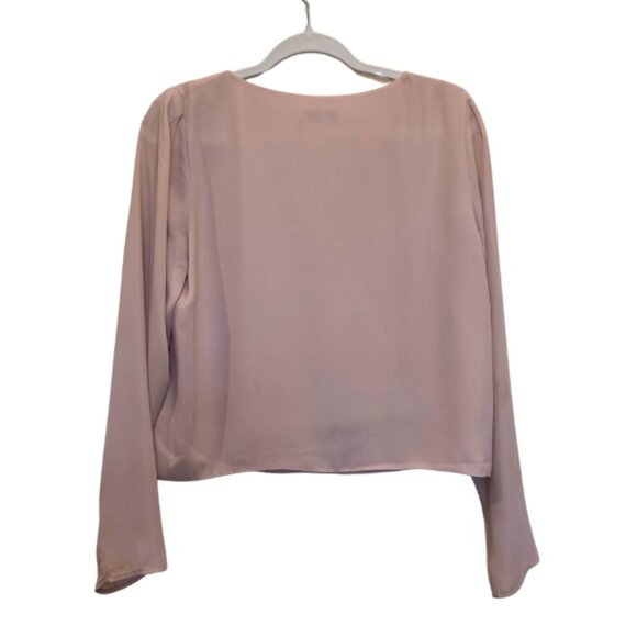 Aritzia Babaton Flowy Long Sleeve *Light Pink* - Picture 2 of 4